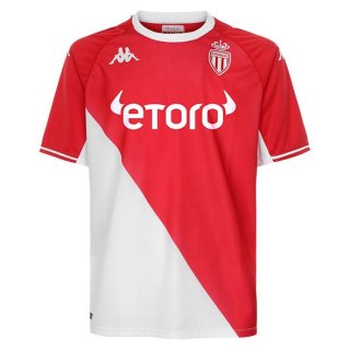 Thailandia Maglia AS Monaco Prima 2021/2022 Rosso Bianco