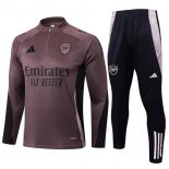 Felpa Allenamento Arsenal 2025/2026 Porpora Grigio