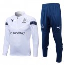 Felpa Allenamento Marseille 2023/2024 Bianco