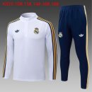 Bambino Felpa Allenamento Real Madrid 2026/2027 Bianco 3 Bambino Felpa Allenamento Real Madrid 2026/2027 Bianco 3