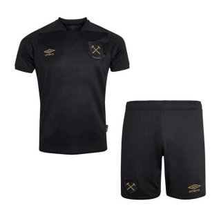 Maglia West Ham United Terza Bambino 2020/2021 Nero Maglia West Ham United Terza Bambino 2020/2021 Nero