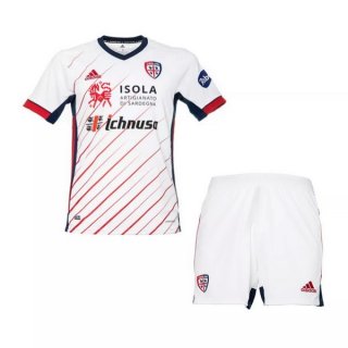 Maglia Cagliari Calcio Seconda Bambino 2020/2021 Bianco Maglia Cagliari Calcio Seconda Bambino 2020/2021 Bianco