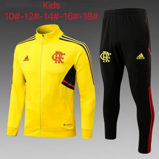 Bambino Giacca Flamengo 2022/2023 Giallo Nero 2 Bambino Giacca Flamengo 2022/2023 Giallo Nero 2