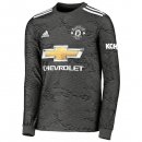 Thailandia Maglia Manchester United Seconda ML 2020/2021 Nero