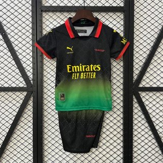 Maglia AC Milan Co-Branded Edition Bambino 2025/2026 Verde Maglia AC Milan Co-Branded Edition Bambino 2025/2026 Verde