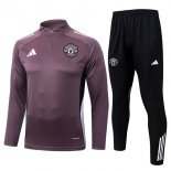 Felpa Allenamento Manchester United 2025/2026 Porpora 5