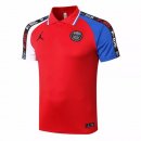 Polo Paris Saint Germain 2020/2021 Rosso Bianco Blu