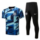 Maglia Inter Milan Set Completo 2022-2023 Blu