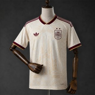 Maglia Spagna Champions Commemorative 2026 Blanco