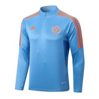 Felpa Manchester United Top 2023 Blu Felpa Manchester United Top 2023 Blu
