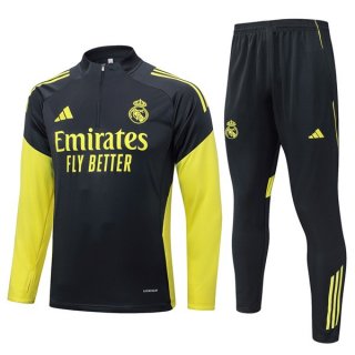Felpa Allenamento Real Madrid 2025/2026 Nero 5 Felpa Allenamento Real Madrid 2025/2026 Nero 5