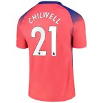 Maglia Chelsea NO.21 Chilwell Terza 2020/2021 Arancione Maglia Chelsea NO.21 Chilwell Terza 2020/2021 Arancione