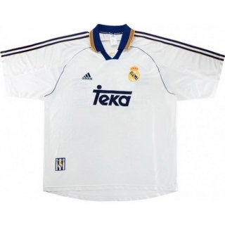 Thailandia Maglia Real Madrid Prima Retro 1999 2000 Bianco Thailandia Maglia Real Madrid Prima Retro 1999 2000 Bianco