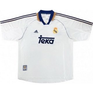 Thailandia Maglia Real Madrid Prima Retro 1999 2000 Bianco