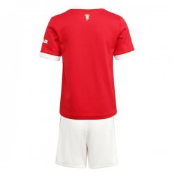 Maglia Manchester United Prima Bambino 2021/2022 Rosso