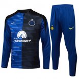 Felpa Allenamento Inter Milan 2024/2025 Blu