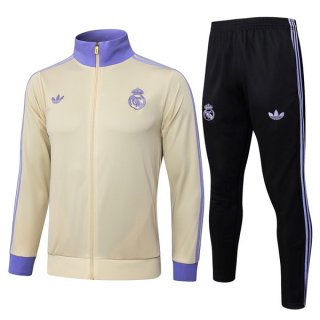 Giacca Real Madrid 2025/2026 Giallo Giacca Real Madrid 2025/2026 Giallo