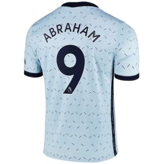 Maglia Chelsea NO.9 Abraham Seconda 2020/2021 Blu