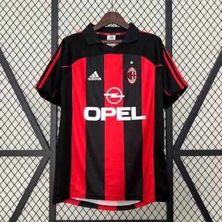 Thailandia Maglia AC Milan Prima Retro 2001 2002 Thailandia Maglia AC Milan Prima Retro 2001 2002