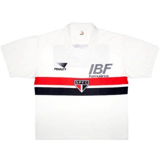 Thailandia Maglia São Paulo PENALTY Prima Retro 1991 Bianco