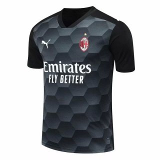Thailandia Maglia AC Milan Seconda Portiere 2020/2021 Nero Thailandia Maglia AC Milan Seconda Portiere 2020/2021 Nero