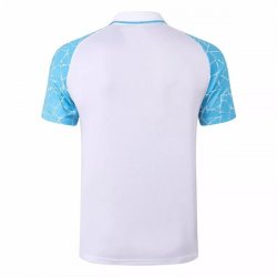 Polo Manchester City 2020/2021 Bianco Blu