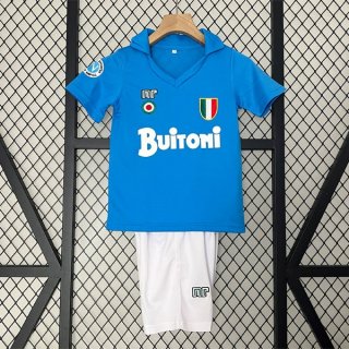 Maglia Napoli Prima Retro Bambino 1987 1988