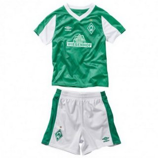 Maglia Werder Brema Prima Bambino 2020/2021 Verde