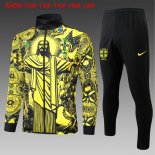 Bambino Giacca Brasile 2024/2025 Giallo