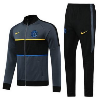 Giacca Inter Milan 2020/2021 Nero Grigio Giacca Inter Milan 2020/2021 Nero Grigio