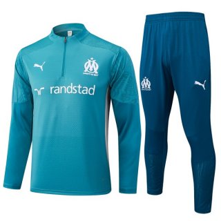 Felpa Allenamento Marseille 2024/2025 Blu Felpa Allenamento Marseille 2024/2025 Blu
