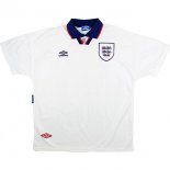 Thailandia Maglia Inghilterra Prima Retro 1994 Bianco