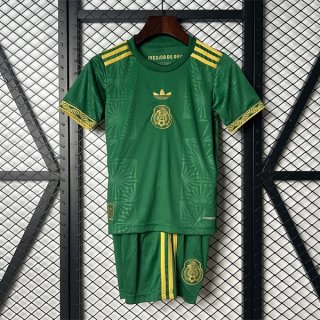 Maglia Mexico Special Edition Bambino 2025 Verde Maglia Mexico Special Edition Bambino 2025 Verde