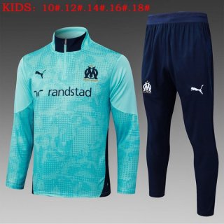 Bambino Felpa Allenamento Marseille 2026/2027 Verde
