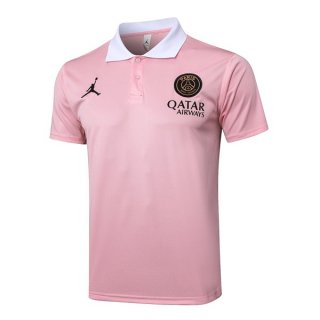 Polo PSG 2025/2026 Rosa Bianco Polo PSG 2025/2026 Rosa Bianco