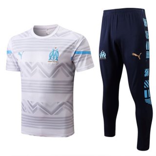 Maglia Marseille Set Completo 2022-2023 Bianco Maglia Marseille Set Completo 2022-2023 Bianco