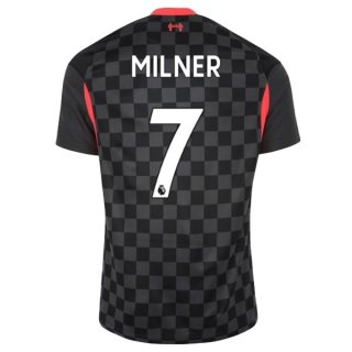 Maglia Liverpool NO.7 Milner Terza 2020/2021 Nero Maglia Liverpool NO.7 Milner Terza 2020/2021 Nero