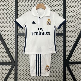 Maglia Real Madrid Prima Retro Bambino 2016 2017 Maglia Real Madrid Prima Retro Bambino 2016 2017