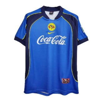 Thailandia Maglia América Seconda Retro 2001 2002 Blu