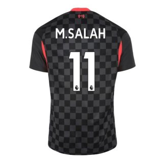Maglia Liverpool NO.11 M.Salah Terza 2020/2021 Nero Maglia Liverpool NO.11 M.Salah Terza 2020/2021 Nero