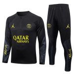 Felpa Allenamento Paris Saint Germain 2023/2024 Nero Felpa Allenamento Paris Saint Germain 2023/2024 Nero