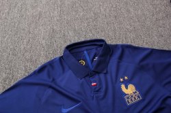 Polo Francia Set Completo 100th Blu Oro