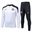 Felpa Allenamento Chelsea 2025/2026 Bianco 5