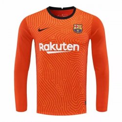 Thailandia Maglia Barcellona Portiere ML 2020/2021 Arancione