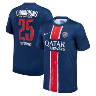 Thailandia Maglia Paris Saint Germain Prima Champions of Europe 2025 Thailandia Maglia Paris Saint Germain Prima Champions of Europe 2025