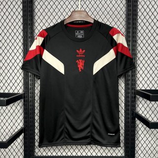 Thailandia Maglia Manchester United Originals Tee 2024/2025 Nero Thailandia Maglia Manchester United Originals Tee 2024/2025 Nero