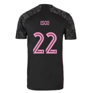 Maglia Real Madrid Terza NO.22 Isco 2020/2021 Nero