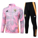 Giacca Real Madrid 2024/2025 Rosa Grigio Giacca Real Madrid 2024/2025 Rosa Grigio
