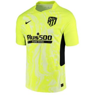 Maglia Atletico Madrid Terza 2020/2021 Verde Fluorescente Maglia Atletico Madrid Terza 2020/2021 Verde Fluorescente