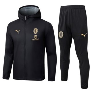 Giacca Cappuccio AC Milan Nero 2025/2026 5